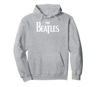 The Beatles - Classic Logo Pullover Hoodie, Adult Unisex, Heather Grey, X-Large