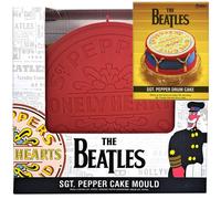 The Beatles Collection 20cm Sgt. Pepper Drum Silicone Cake Mould inc Recipe Book