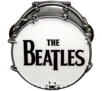 The Beatles Drop T Drum Pin Badge One Size