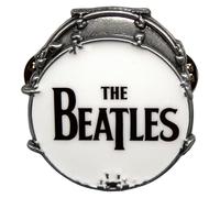The Beatles Drop T Drum Pin Badge One Size