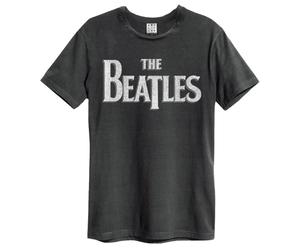 The Beatles Drop T Logo Amplified T Shirt