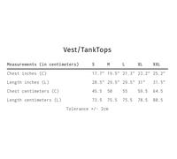 The Beatles Drop T Logo & Apple Muscle Tank - L