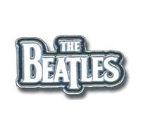 The Beatles Drop T Logo Badge in Silver The Beatles Silver