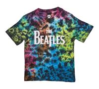 The Beatles Drop T Logo Dip Dye T-Shirt in Mid Grey | Size: 5-6 Years The Beatles Mid Grey 5-6 Years