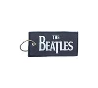 The Beatles Drop T Logo Keyring in White The Beatles White One Size