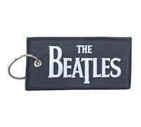 The Beatles Drop T Logo Keyring (One Size) (White/Grey)