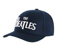 The Beatles Drop T Logo Navy Blue Cap