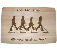 The Beatles Fab Four 4 Chopping Cutting Cheese Board Place Mat Present Gift