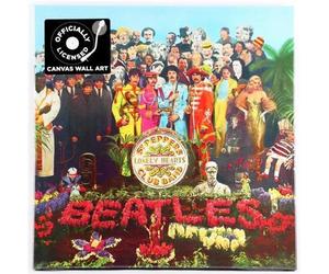 The Beatles Framed Canvas Print Sgt. Peppers 40 x 40 cm DC95853C