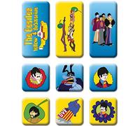 The Beatles Fridge Magnet Set: Yellow Submarine