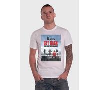 The Beatles Get Back Rooftop Concert T-Shirt in White | Size: Large The Beatles White L