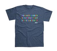 The Beatles Grey Marl Mens T Shirt (Help Design), Beatles T Shirt. Machine Washable Retro T Shirt Men/Tshirt Men. Cotton T Shirt. Beatles Gifts and Band T Shirts for Men - Genuine Merchandise