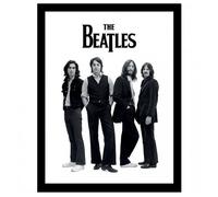 The Beatles Group Shot Framed Poster The Beatles Multicolor