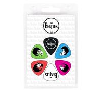 The Beatles Guitar Picks - Faces | 6-Pack Premium Picks with Iconic Beatles Artwork | Officially Licensed | Durable Design for Guitar & Ukulele