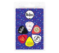 The Beatles Guitar Picks - Love is | 6-Pack Premium Picks with Iconic Beatles Artwork | Officially Licensed | Durable Design for Guitar & Ukulele