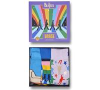 The Beatles Happy Socks Womens Crew Cotton Sock Music Unisex UK 4-7