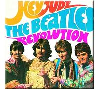 The Beatles Hey Jude Revolution Nue Official 76mm x 76mm Fridge Magnet