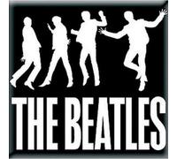 The Beatles Jumping Fridge Magnet in Black The Beatles Black