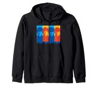 The Beatles - Kaleidoscope of Sound Zip Hoodie