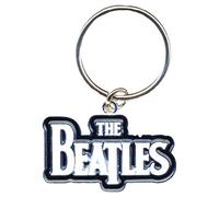 The Beatles Keychain Drop T Logo White Official