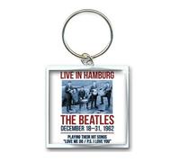 The Beatles Keyring 1962 Hamburg poster Keychain