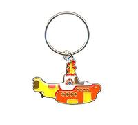 The Beatles Keyring Keychain Yellow Submarine Official Silver One Size