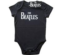 The Beatles Drop T Band Logo Baby Grow