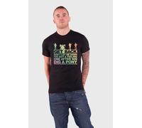 The Beatles Let it Be Get Back Gradient T-Shirt in Black | Size: Medium The Beatles Black M
