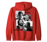 The Beatles Let It Be Tiles Rock Pop Band Zip Hoodie