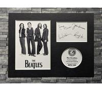 The Beatles - Limited Edition Signed Autograph Display - 8x6 Inches - Mounted and Ready to be Framed - Art Reproduction