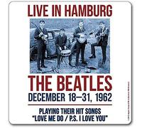 The Beatles Live In Hamburg Single Drinks Coaster Gift Band Album Fan