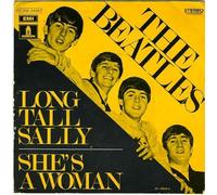 The Beatles - long tall sally / she's a woman 45 rpm single