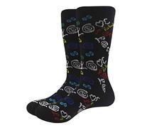 The Beatles Love Graffitti Logo Official Womens Black Socks (UK Size 4-7) One Size