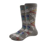 The Beatles Love Graffitti Logo Official Womens Grey Socks (UK Size 4-7) One Size