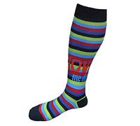 The Beatles Love Me do Stripes Official Womens Knee High Socks (UK Size 4-7) One Size