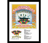 The Beatles Magical Mystery Tour Framed Print The Beatles Multicolor