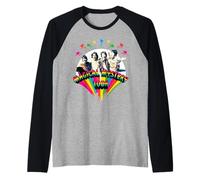The Beatles - Magical Mystery Tour with Group Members Raglan Baseball Tee