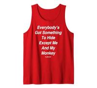 The Beatles Me and My Monkey Official 60s Rock and Roll Band Tank Top
