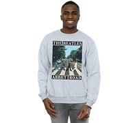 The Beatles Men's Abbey Road Sweatshirt X-Large Sport Grey