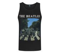 The Beatles Men's Adult Vest (Mens Black) in Black | Size: Medium The Beatles Black M
