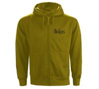 The Beatles Men's Drop T Logo Full Zip Hoodie in Green | Size: XL The Beatles Green XL