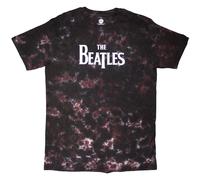 The Beatles Men's Drop T Logo Washed T-Shirt in Brown | Size: 2XL The Beatles Brown 2XL