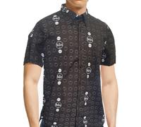 The Beatles Men's Drum Shirt in Black | Size: Medium The Beatles Black M