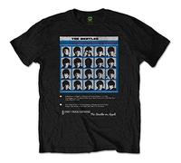 The Beatles Men's Hard Days Night 8 Track T-Shirt, Black, Large
