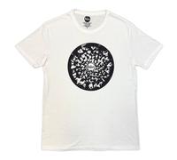 The Beatles Men's lver Faces T-Shirt in White | Size: Medium The Beatles White M