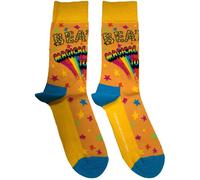 The Beatles Men's Magical Mystery Tour Ankle Socks in Orange | Size: 4-7 The Beatles Orange 4-7