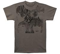 The Beatles Men's Revolver T-Shirt, Grey, Small