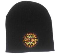 The Beatles Men's Sgt Pepper Beanie in Black The Beatles Black One Size