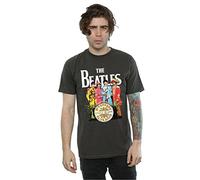 The Beatles Men's Sgt Pepper T-Shirt XX-Large Light Graphite