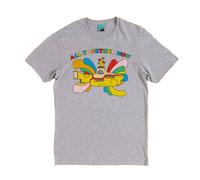 The Beatles Men's Yellow Submarine All Together Now T-Shirt in Grey | Size: Medium The Beatles Grey M